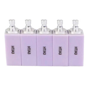 HT LT B40 Lithium Disilicate Glass Ceramic Block (4 Pcs)