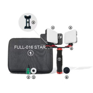 Alternative view of Dental intraoral photography mobile phone fill light portable